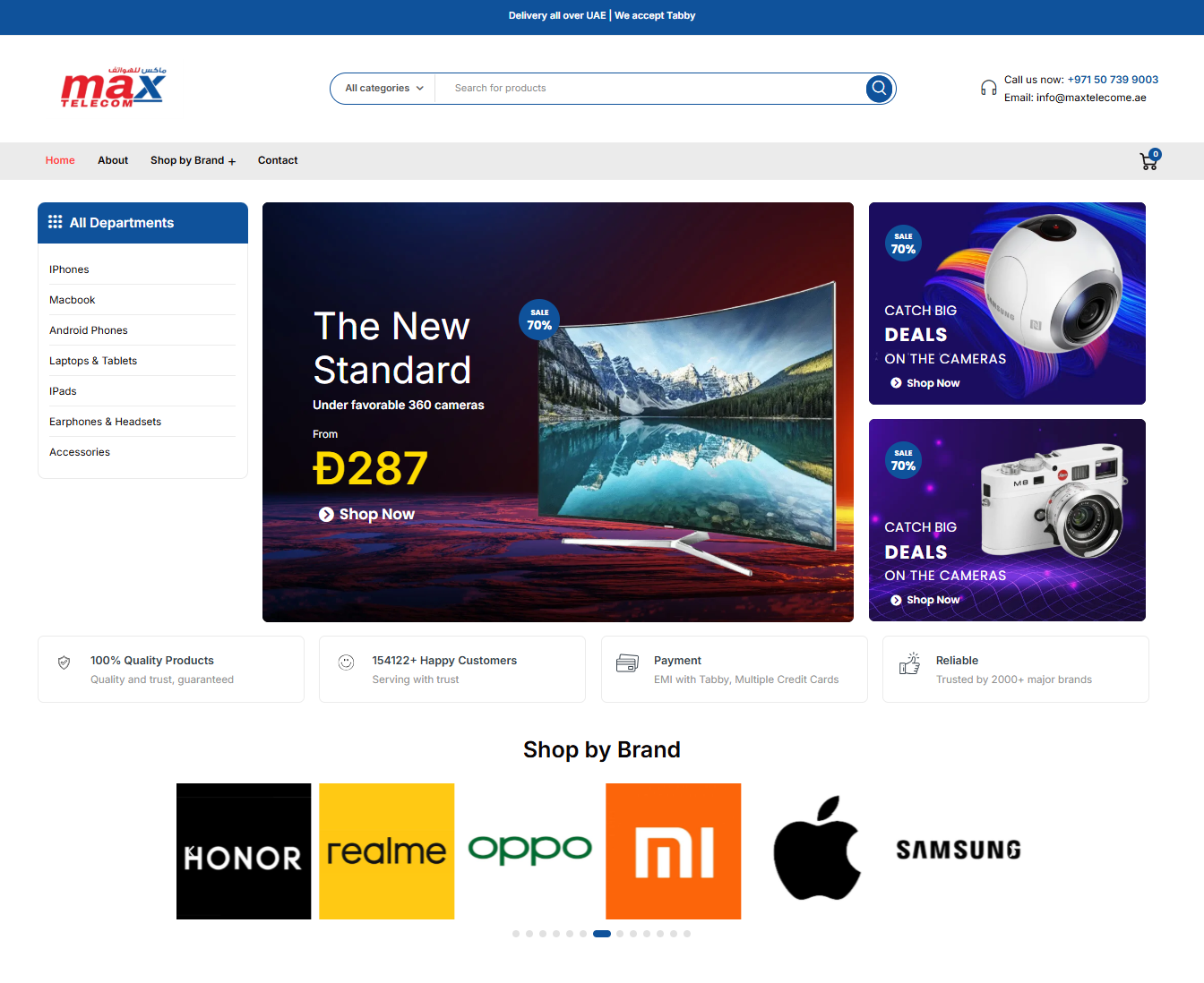 Max Telecom - Ecommerce