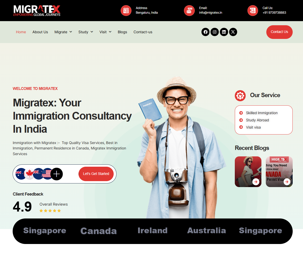 Migratex Web Design & Development