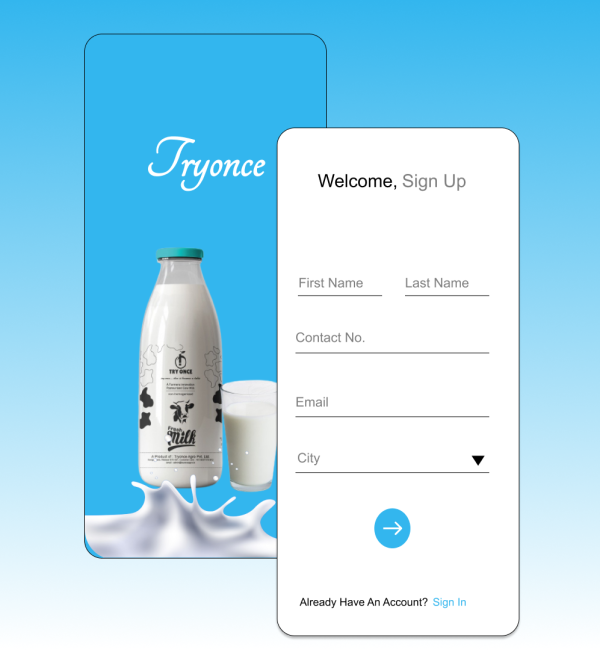 TryOnce Mobile App